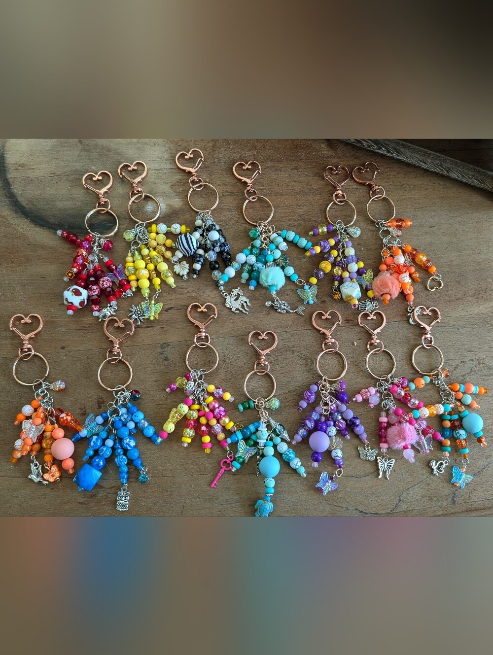 Handmade Key Ring Charms